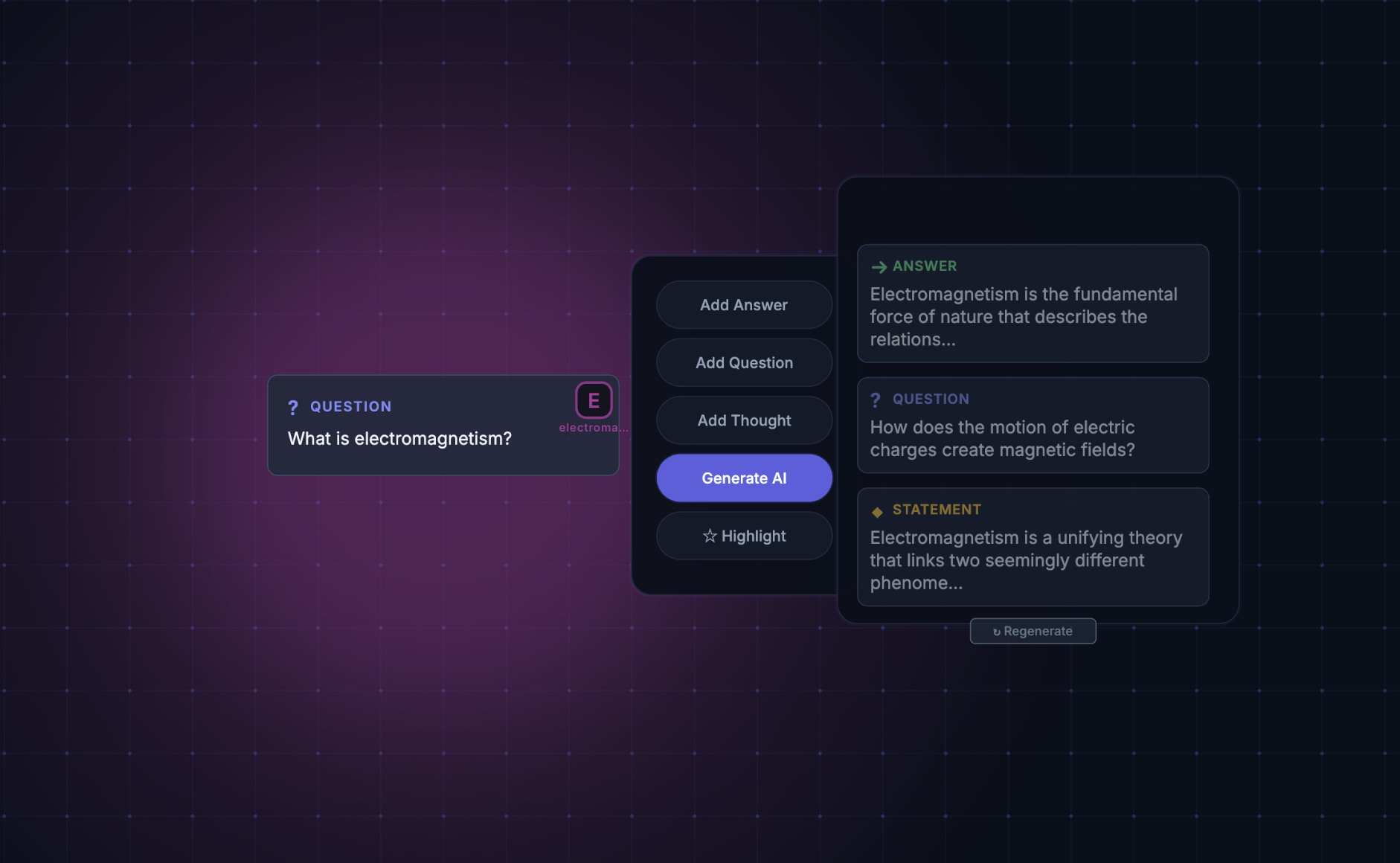Step 2: Let AI explore